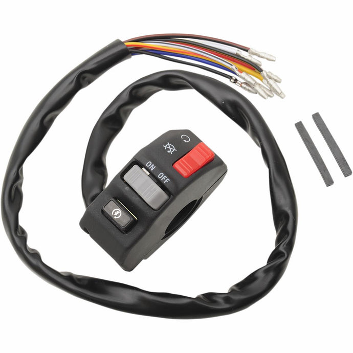 Emgo 46-68735 Universal Right-Side Handlebar Switch