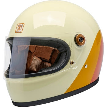Biltwell Inc. Gringo S Helmet (Small, Off-White)