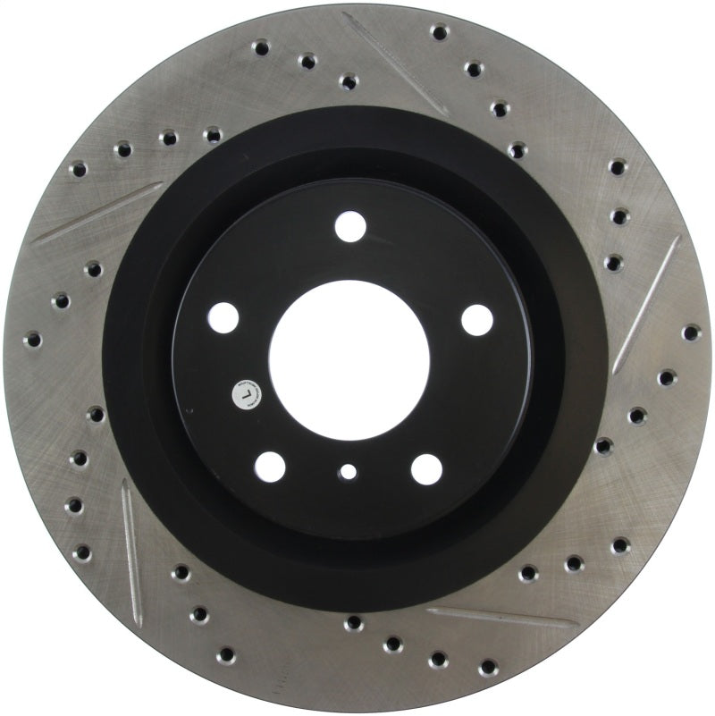 Load image into Gallery viewer, Stoptech 127.42080L ST Slot &amp; Drill Brake Rotors
