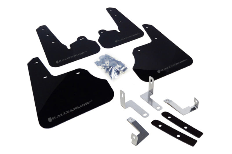 Load image into Gallery viewer, Rally Armor MF22-UR-BLK/GRY RAL UR Blk Flap/Grey Logo
