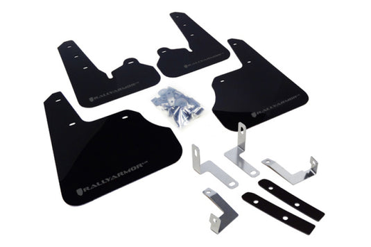 Rally Armor MF22-UR-BLK/GRY RAL UR Blk Flap/Grey Logo