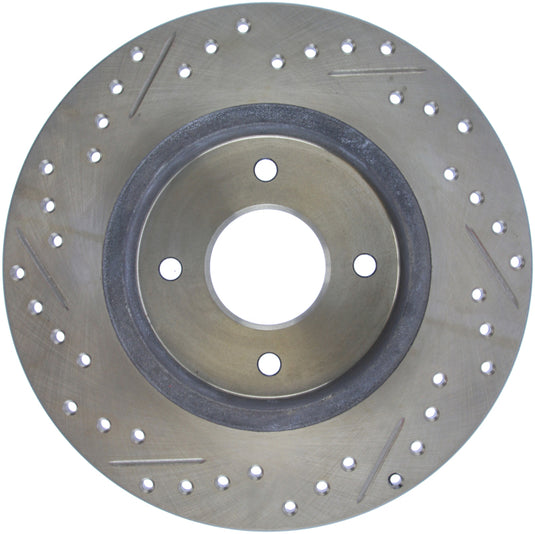 Stoptech 127.42021L ST Slot & Drill Brake Rotors