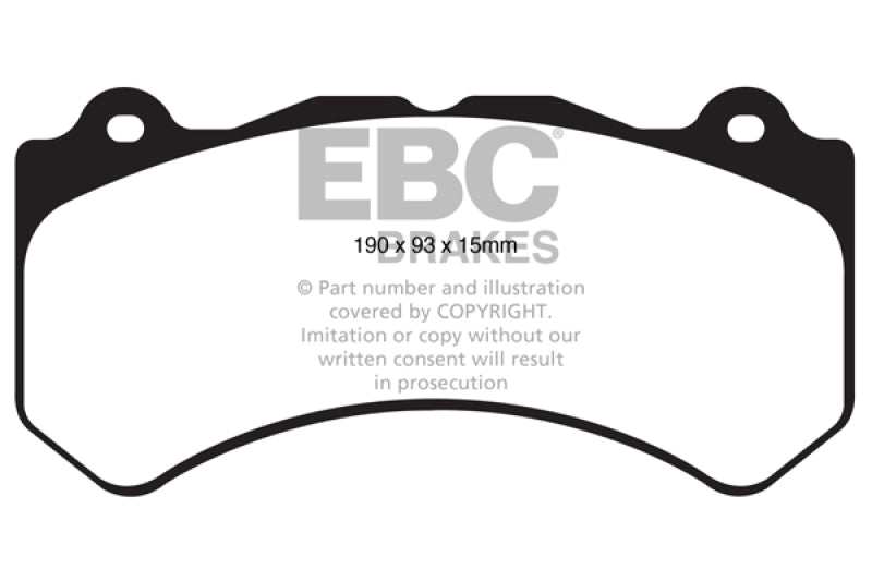 Load image into Gallery viewer, Ebc DP61853 EBC Greenstuff Brake Pad Sets
