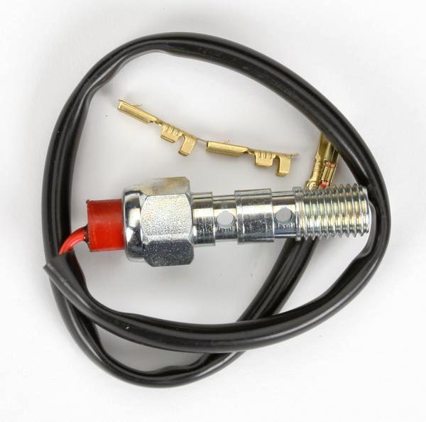 Goodridge PBL993-32CH BL Banjo Bolts With Built-In Pressure Switch - Double Bleed - 10mm x 1.25