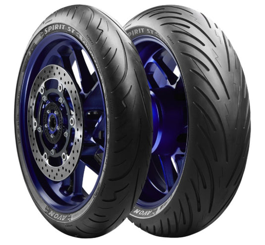 Avon Tyres 640611 Spirit ST Sport Touring Rear Tire - 190/55ZR17