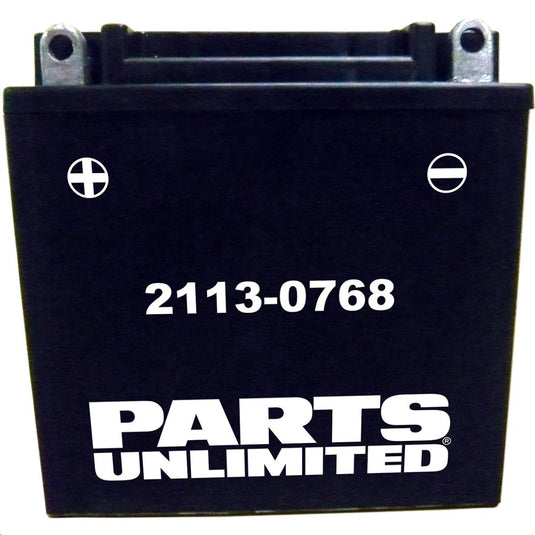 Parts Unlimited 2113-0768 AGM Maintenance-Free Battery