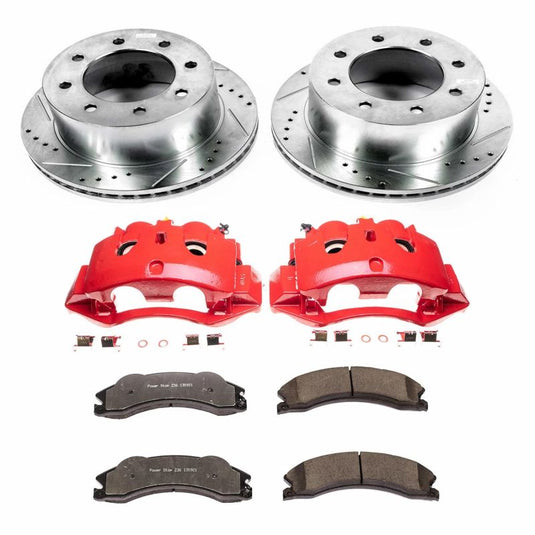 Powerstop KC5562-36 PSB Red Calipers