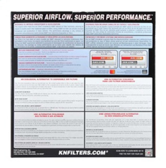K&N Engineering E-3690 KN Drop in Air Filters