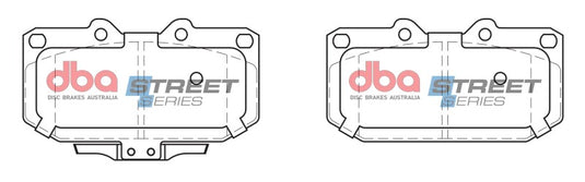 Dba DB1170SS DBA Street Series Brake Pads