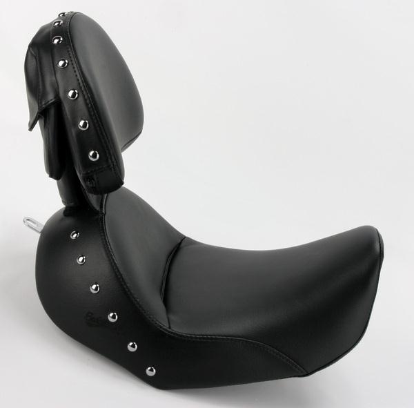 Saddlemen 806-04-0031 Renegade Heels Down Seat with Driver Backrest and Studs