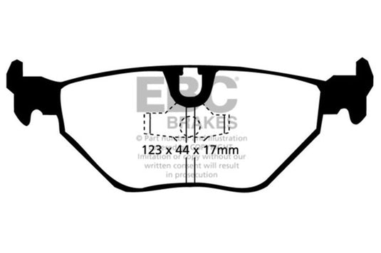 Ebc DP2690 EBC Greenstuff Brake Pad Sets