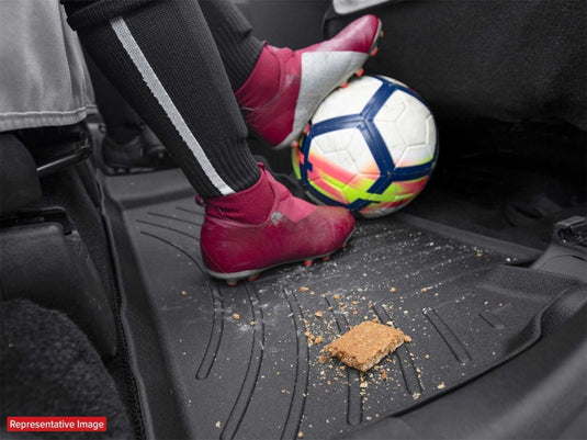 Weathertech 4414364 WT FloorLiner - Rear - Blk