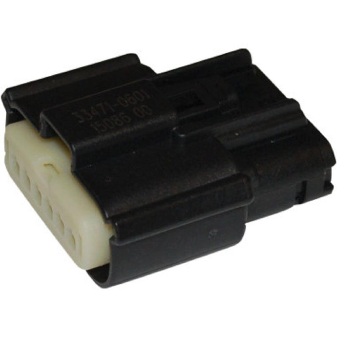 Namz NM-33471-0601 Throttle Control Actuator Connector - 6-Position Female - Black