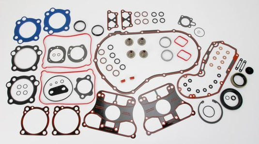 James Gasket 17047-07-X Complete Motor Gasket Set with Metal Cylinder Base-Rocker Cover Base Gaskets