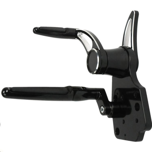 Hawg Halters Inc FCK-F14AS-FR Adjustable Forward Control Kit - Black Anodized