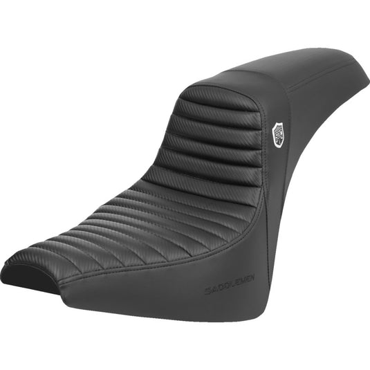 Saddlemen SC81830T Pro Series SDC Performance Gripper TR CF Seat without Drivers Backrest