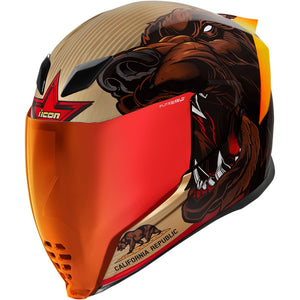 Icon Irflite Ursa Major Helmet Gold Orange