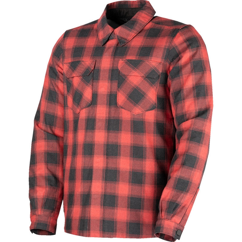 Load image into Gallery viewer, Icon Fallblock Flannel Jacket (XX-Large, Red/Black)
