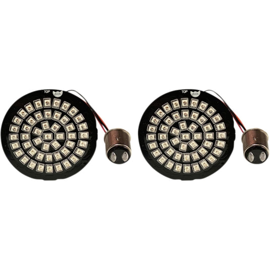 Custom Dynamics GEN-4-RR-1157 Genesis 4 Red Ring 1157 Rear Turn Signal Inserts