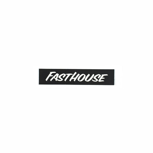 Fasthouse 3290-0408-00 Logo Sticker - Black - Small