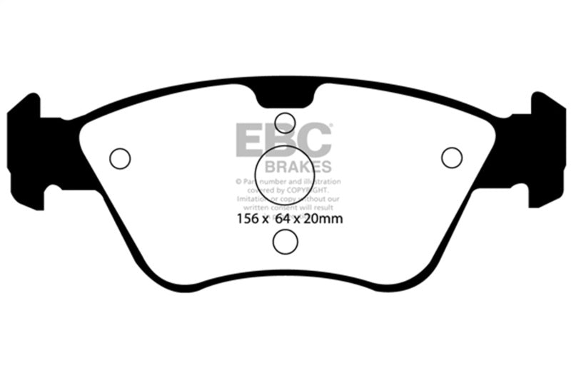 Load image into Gallery viewer, Ebc DP21075 EBC Greenstuff Brake Pad Sets
