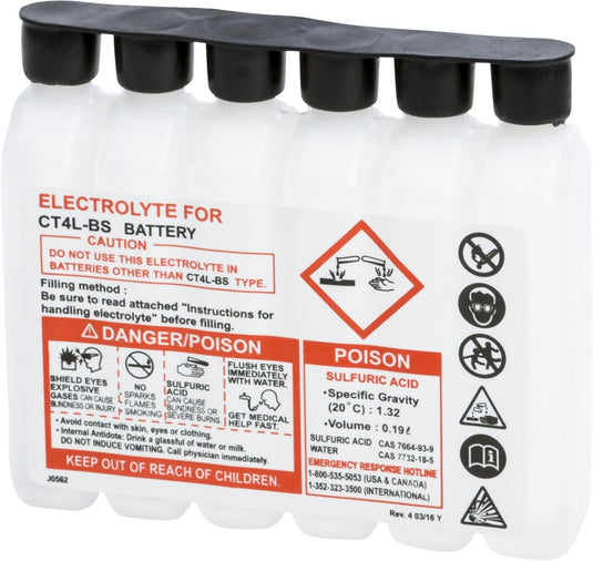 Fire Power 190CC CTX Sealed Battery Electrolyte Pack