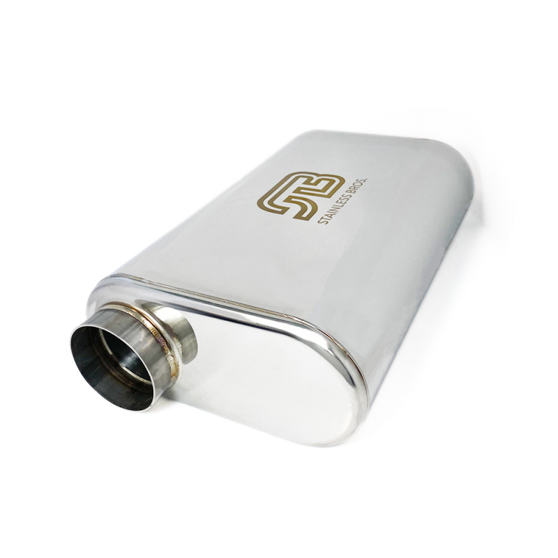 Load image into Gallery viewer, Stainless Bros 616-07623-0230 STB Lightweight Mufflers
