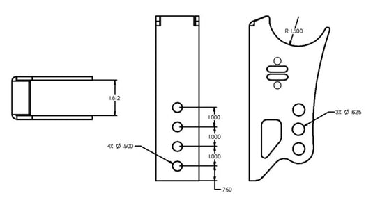 Ridetech 70010122 RID Brackets
