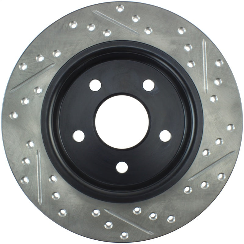 Load image into Gallery viewer, Stoptech 127.61099R ST Slot &amp; Drill Brake Rotors
