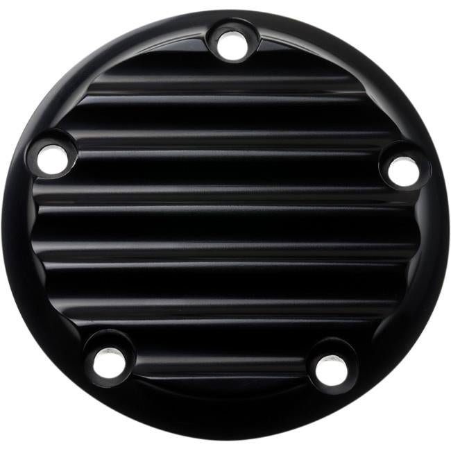 Joker Machine 02-99-1 Points Cover - Finned - Black Anodized
