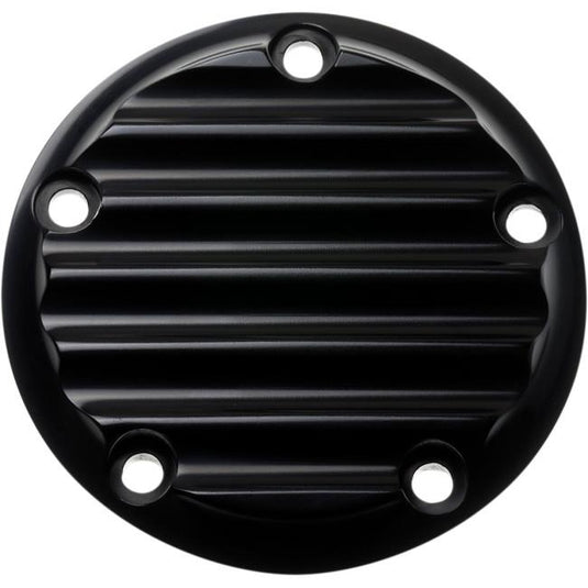 Joker Machine 02-99-1 Points Cover - Finned - Black Anodized