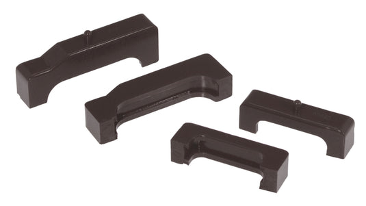 Prothane 7-1713-BL PRO Radiator Insulators - Blk