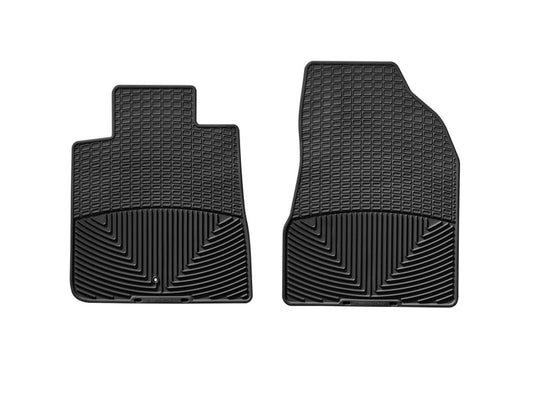 Weathertech W68 WT Rubber Mats - Front - Blk