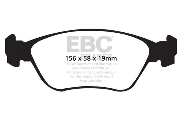 Ebc DP31362C EBC Redstuff Brake Pad Sets
