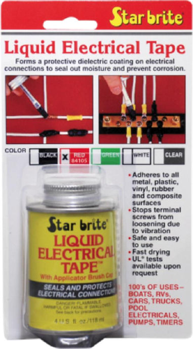 Star Brite 84105 Liquid Electrical Tape - 4oz. - Red