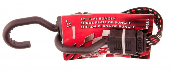Erickson 06912 Flat Bungee Cord - 12in.