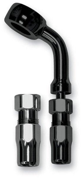 Magnum 492160 Build Your Own Brake Line - 10mm 60 Degree Black Chrome Banjo w/ Stainless Fittings