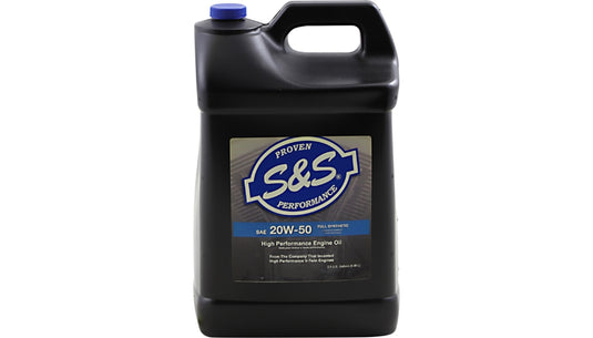 S&S Cycle 154072 High Performance Full Synthetic Engine Oil - 20W50 - 55 Gal.