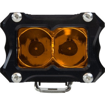 Heretic Studio 50209 2in. 6-Series Sport Light - Black Housing with Amber Lens