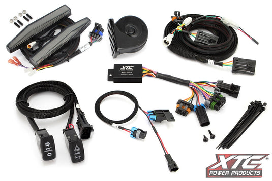 Xtc Power Products ATS-YAM-RM-DRL Auto Turn Signal Kit - with Horn and Front DRL Lights Can