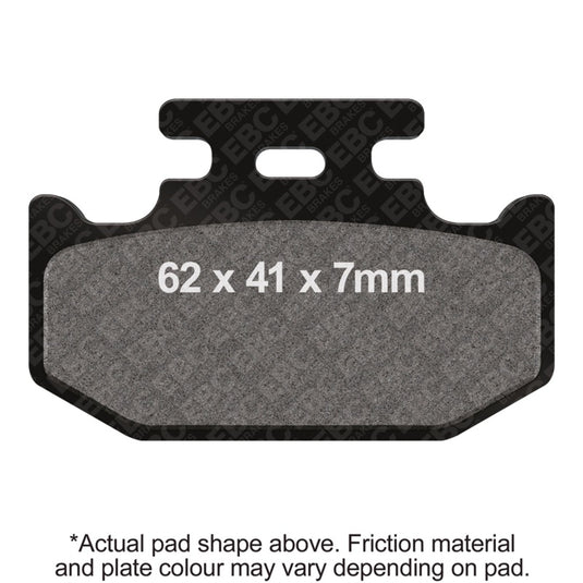 Ebc Powersports FA497X EBC FA-SFA-X Brake Pads