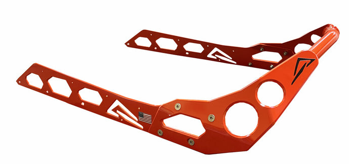 Skinz Protective Gear D-SDRB600-LRD Rear Bumper - Lava Red