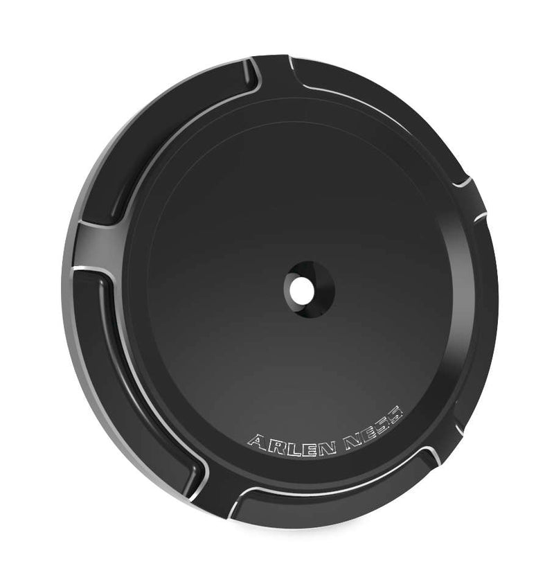 Arlen Ness 18-779 Beveled Outer Cover for Billet Sucker and Big Sucker Stage I - Black