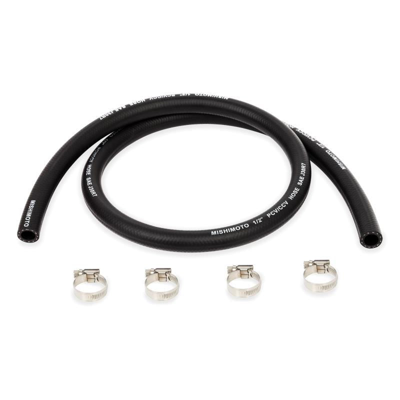 Load image into Gallery viewer, Mishimoto MMHOSE-CC12-4 MM Baffled Oil Catch - Univ
