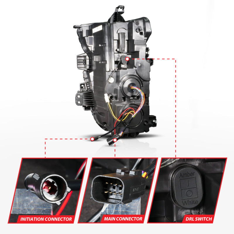 Load image into Gallery viewer, Anzo 111619X-L ANZ LED/Projector Headlights
