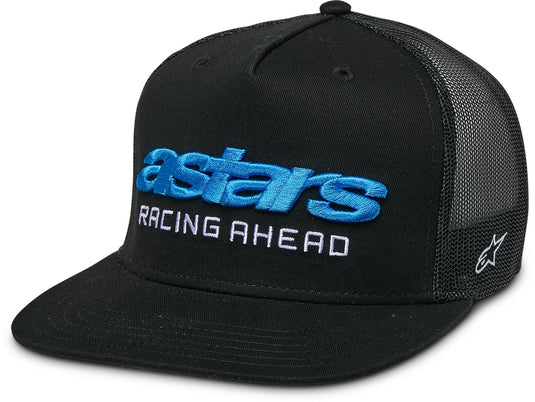 Alpinestars Notice Trucker Hat (One Size Fits Most, Black/Black)