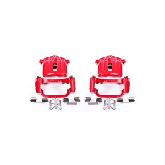 Powerstop S4854 PSB Red Calipers