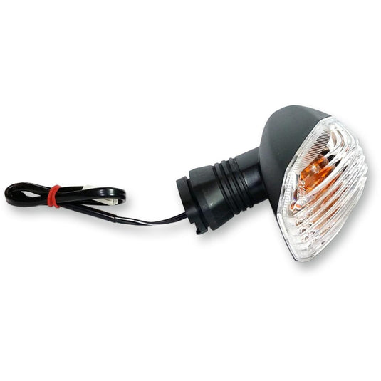 K&S Technologies 25-2306C Turn Signal - Rear Right - Black/Clear Lens