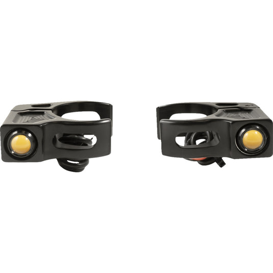 Joker Machine 05-222-1 Fork-Mount Turn Signal - Gloss black Anodized