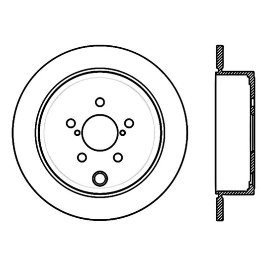 Stoptech 120.47029CRY ST Performance Brake Rotors